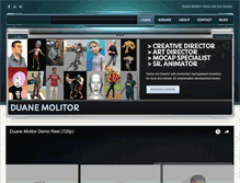 Tablet Screenshot of duanemolitor.com